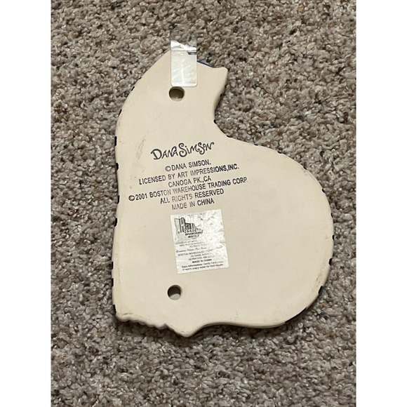 Vintage Dana Simson Spoonrest Cat Spoon ReEst - Picture 3 of 4